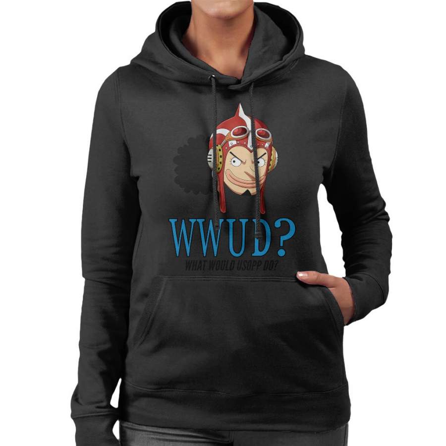WWUD What Would Usopp Do One Piece Women’s Hooded Sweatshirt