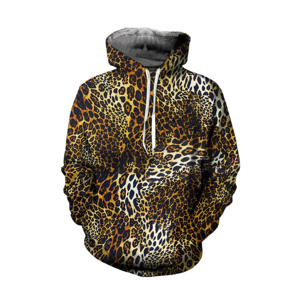 3D All Over Leopard Printed Tshirt