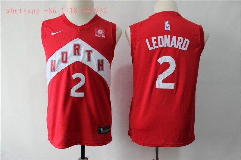 Toronto Raptors Kawhi Leonard #2 2020 NBA New Arrival Red Jersey