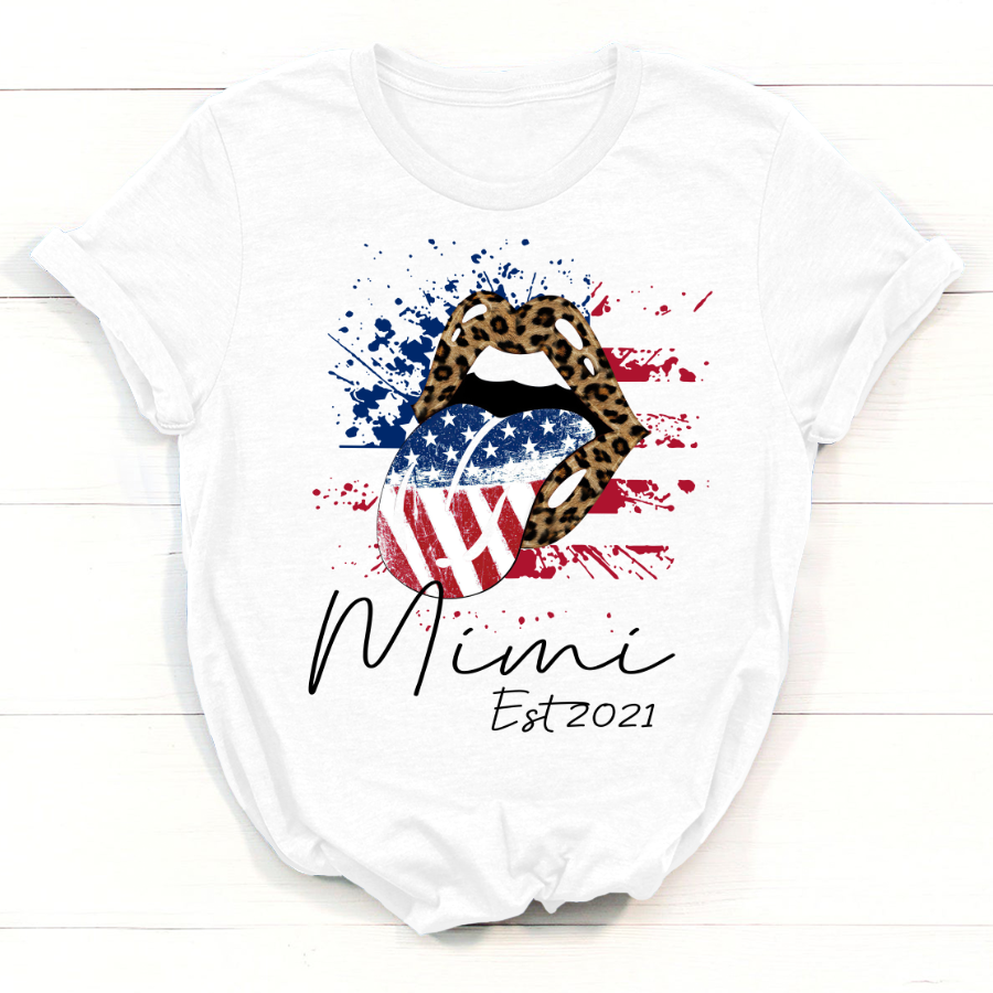 Mimi Est American Flag T-Shirt