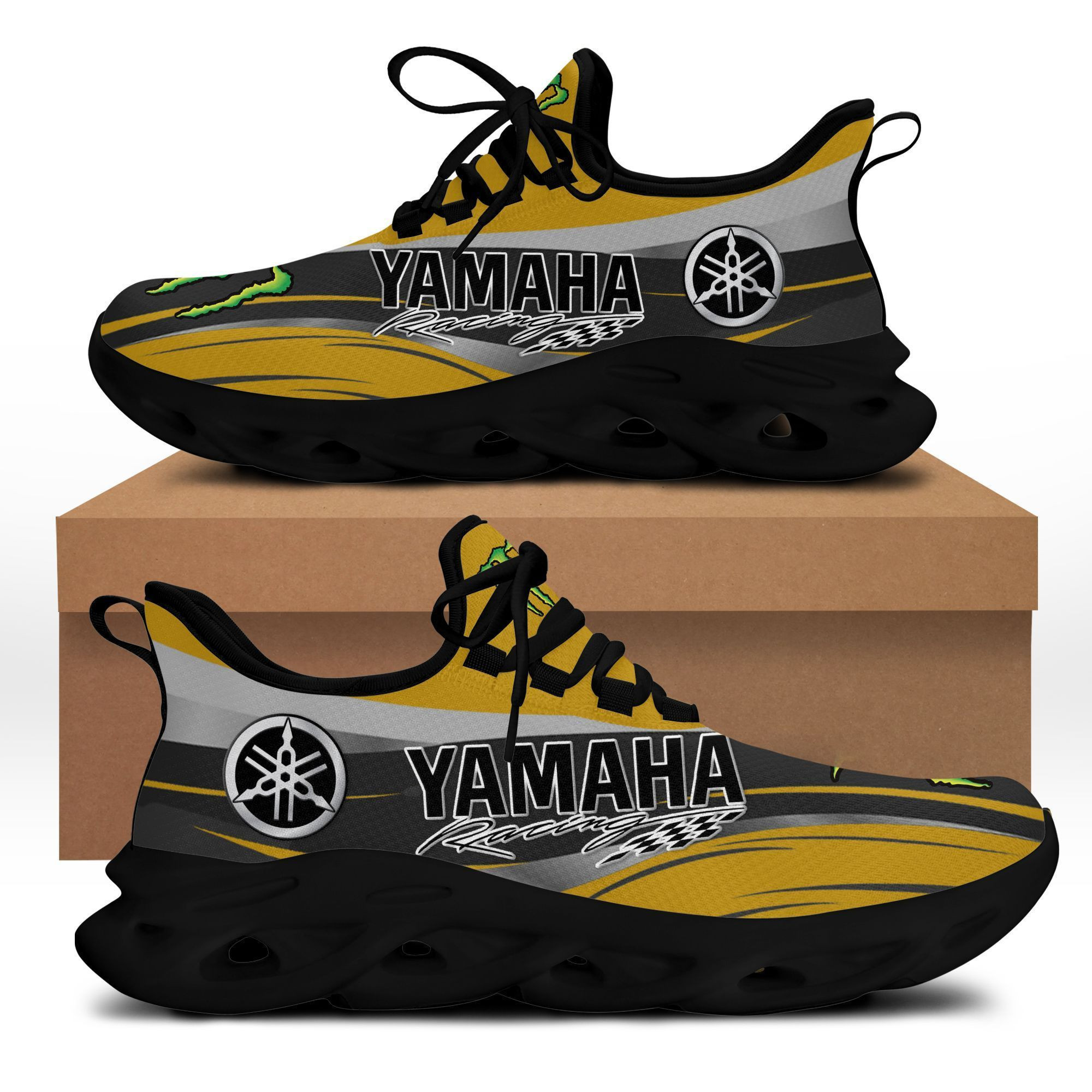 Yamaha Racing Bs Running Shoes Ver 4 (Gold)