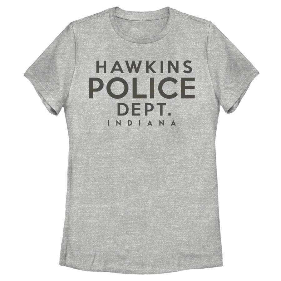 Stranger Things Women’s Hawkins Police Department  T Shirt