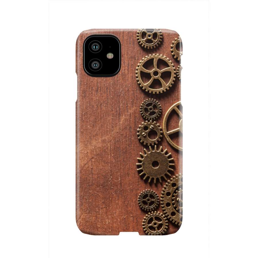 Steampunk Brown Gear Phone Case
