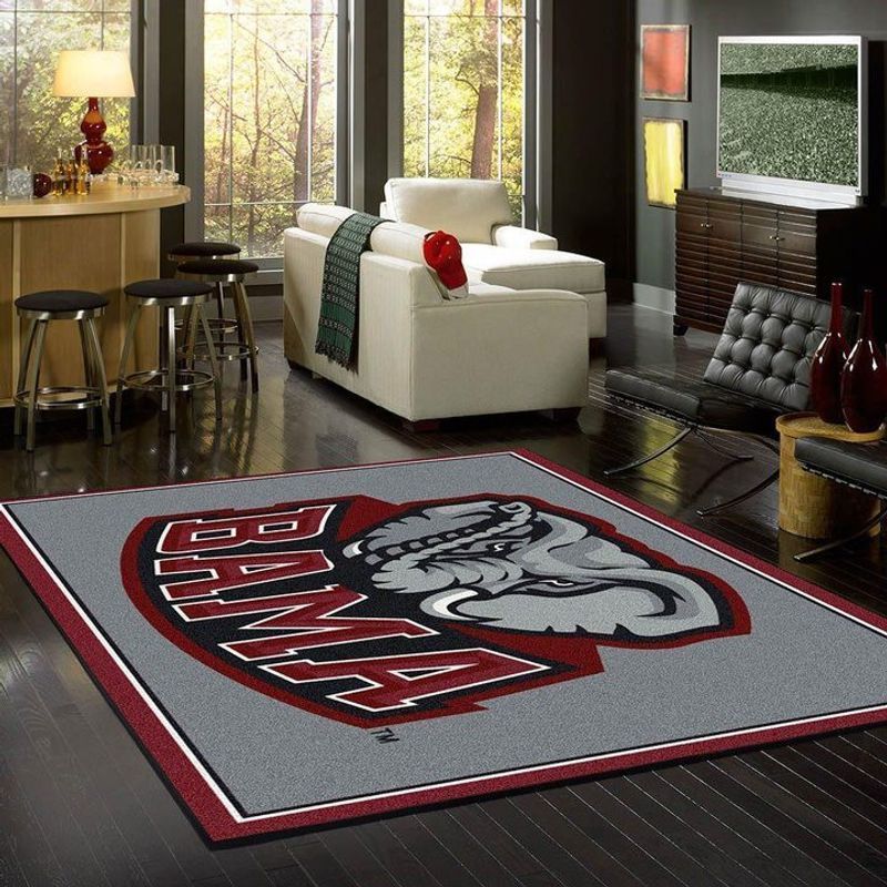 Alabama Football Team Spirit Area Rugs Living Room Carpet FN110101 Local Brands Floor Decor