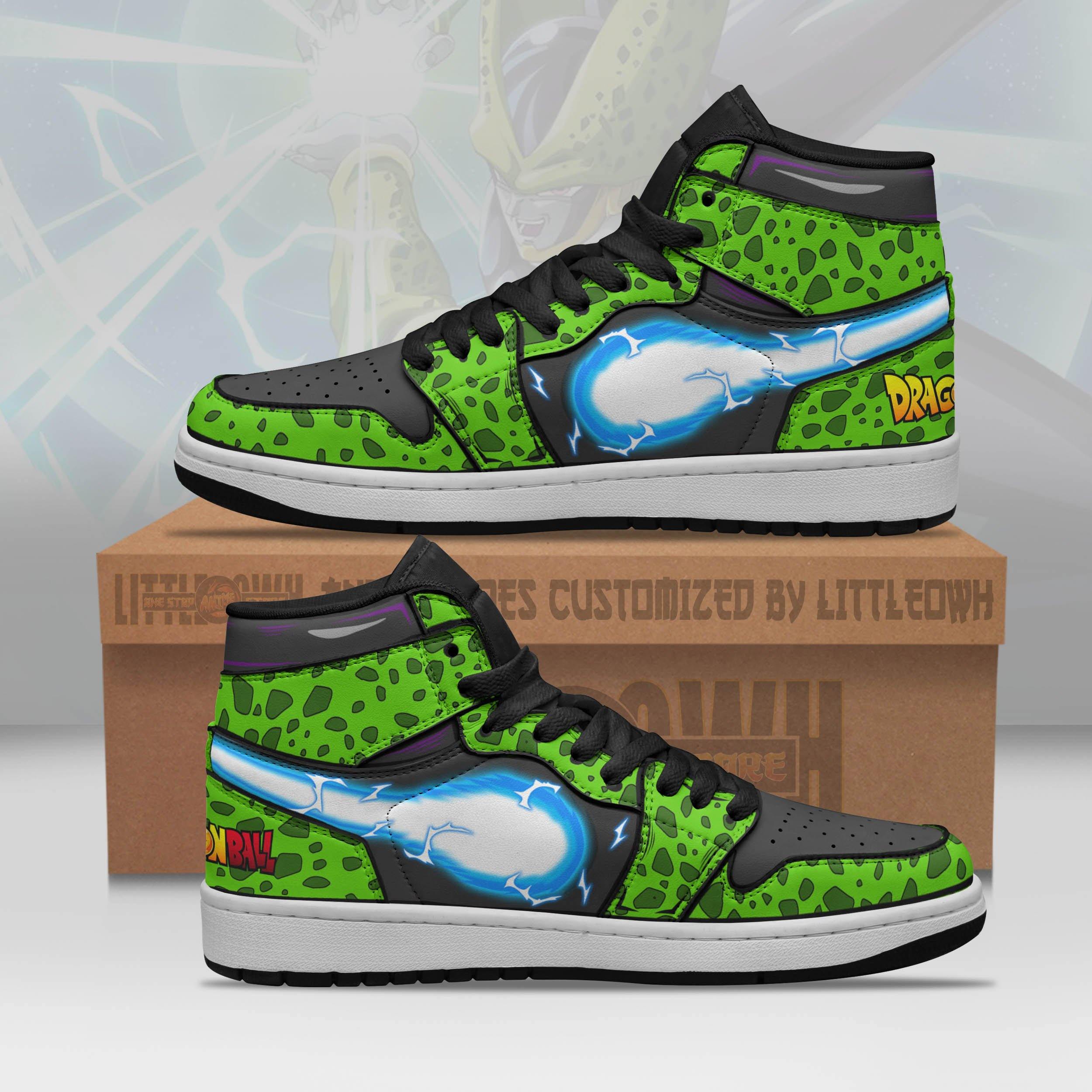 Cell Jd Sneakers Custom Skill Dragon Ball Anime Shoes