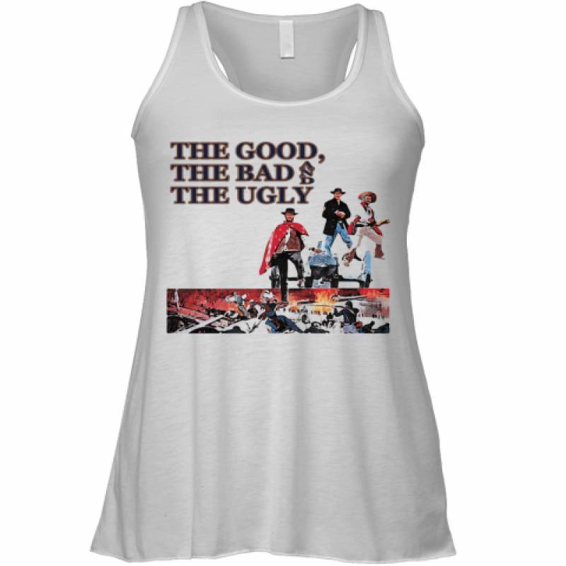 Clint Eastwood The Good The Bad And The Ugly Racerback Tank