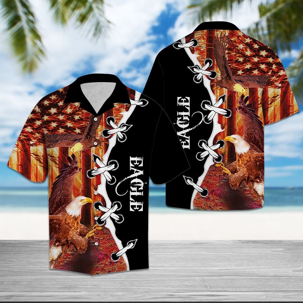 Eagle Flag Forest Aloha Hawaii Shirts For Men Women Ha71877