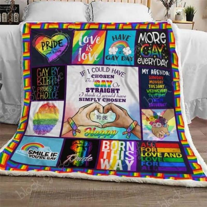 Gay Pride Sofa Blanket THB845 Block Of Gear™