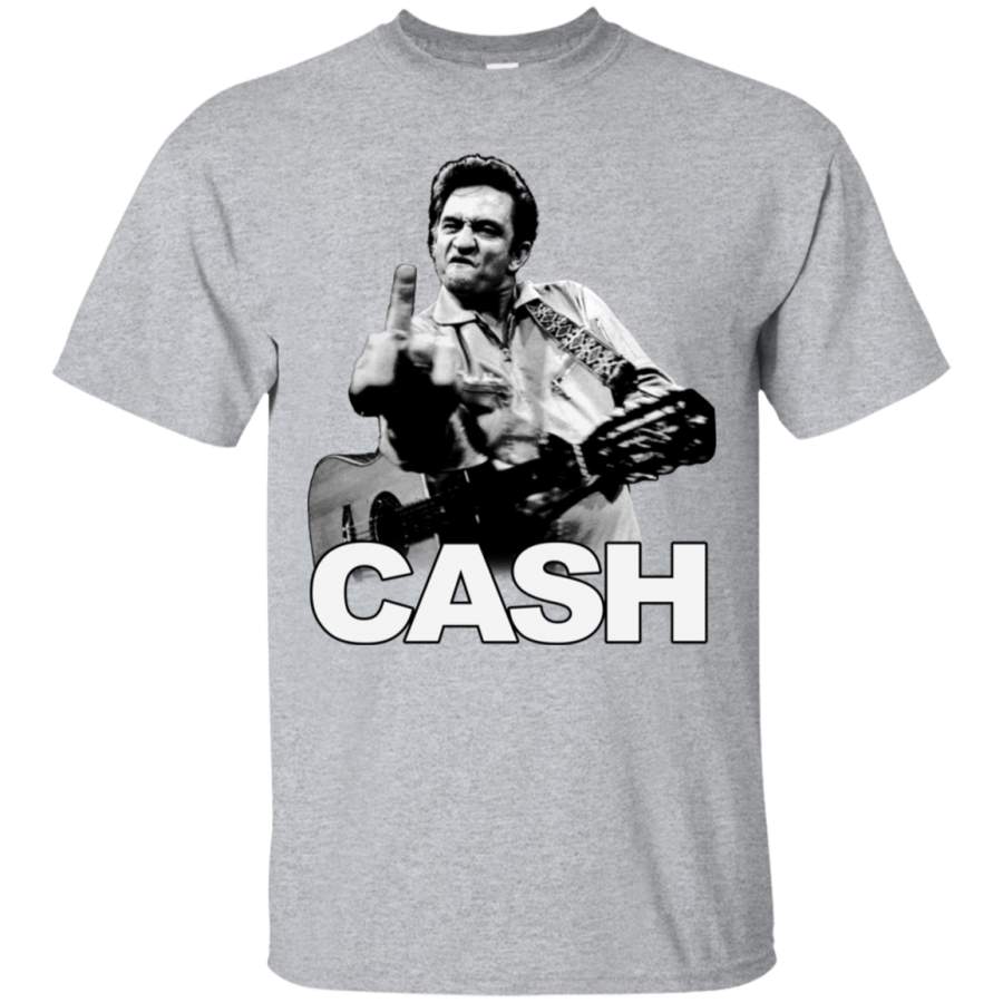 Zion Rootswear Johnny Cash Middle Finger T-Shirt