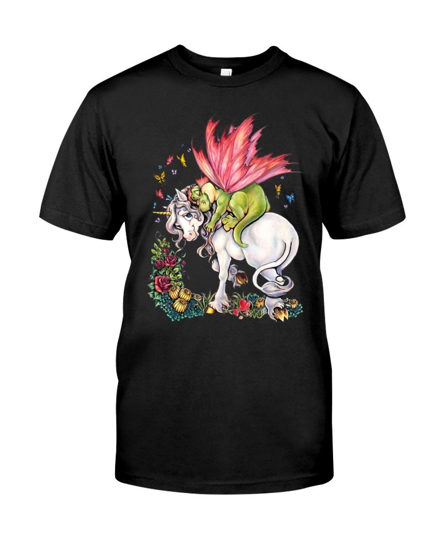 Unicorn – Flower – Dinosaur Fb Classic T-Shirt