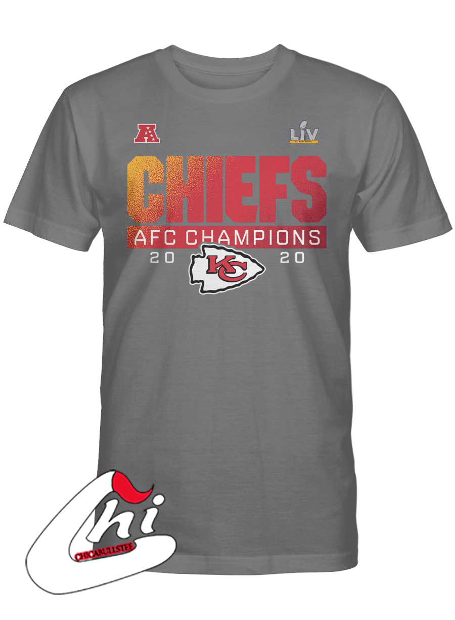 Kansas City Chiefs 2020 AFC Champions Scramble T-Shirt