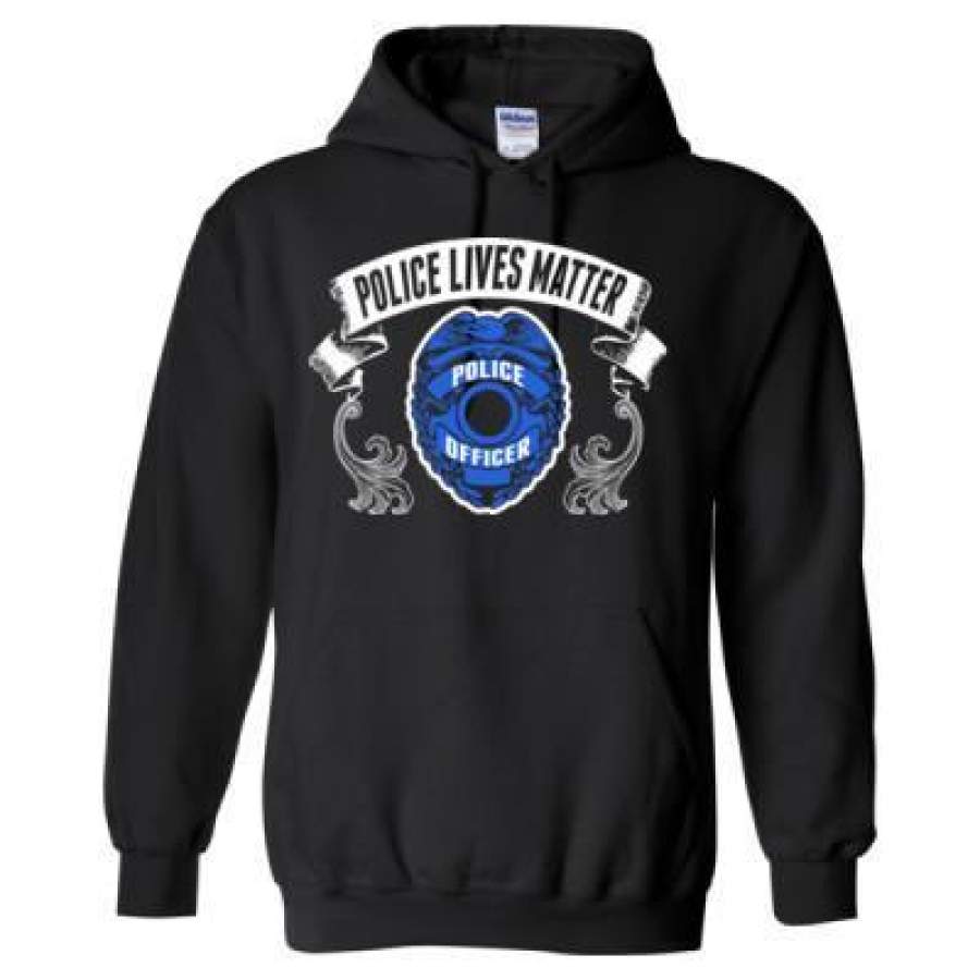 AGR Police Lives Matter Police Officer – Heavy Blend™ Hooded Sweatshirt