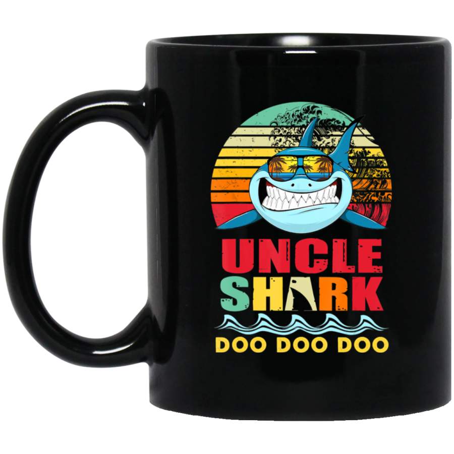 Uncle Shark Doo Doo – Father’s Day Gift Coffee Mug