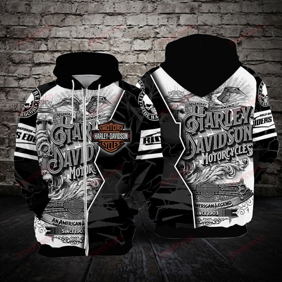 Harley Davidson Limited Hoodie 123 – KreamShirt