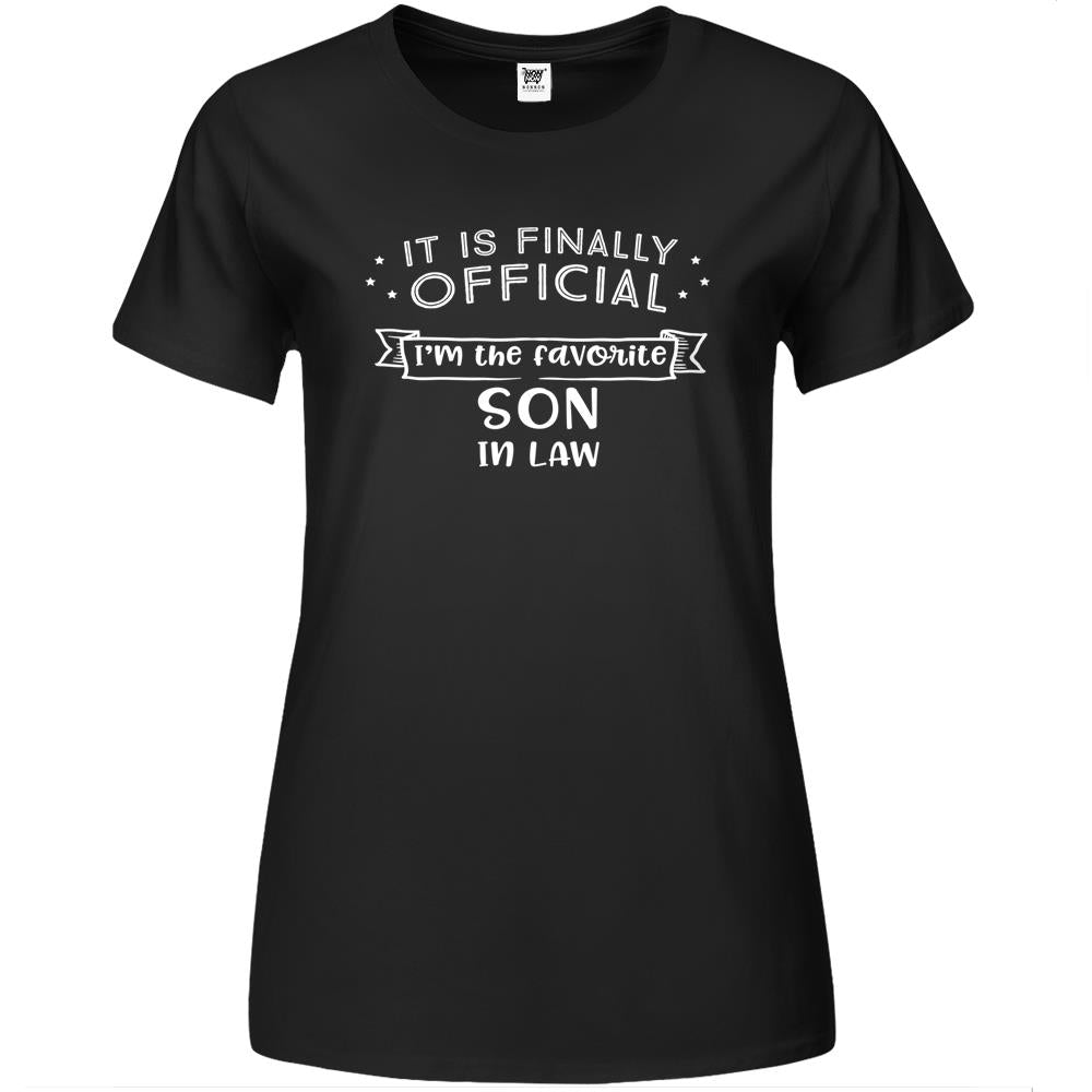 Favorite Son In Law Shirt Novelty Gifts Premium Womens Tshirts