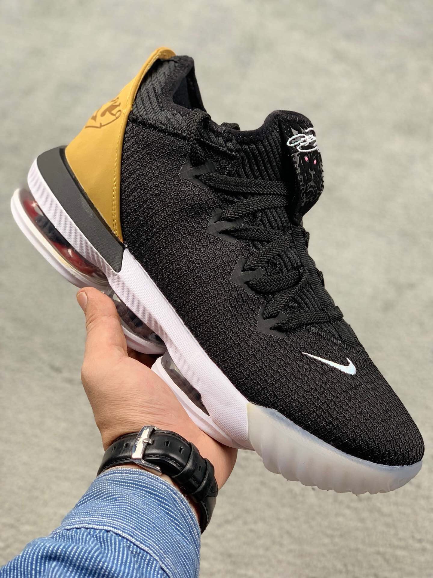 Nike LeBron 16 Low Soundtrack BlackMulticolor-White 5338468