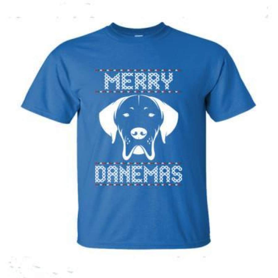 AGR Merry Danemas Ugly Christmas Sweater – Ultra-Cotton T-Shirt