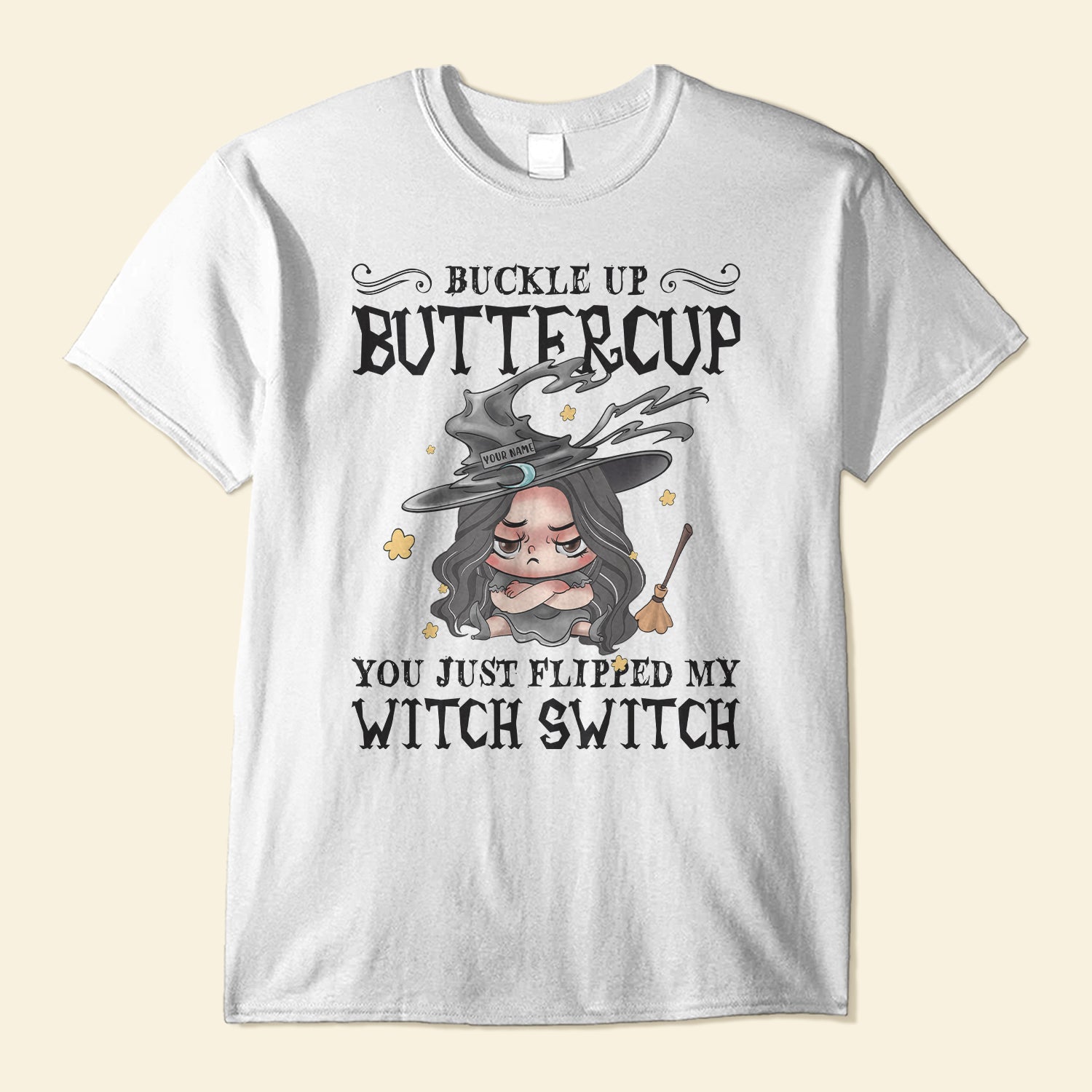 You Just Flipped My Witch Switch – Personalized Shirt – Halloween Gift For Witches