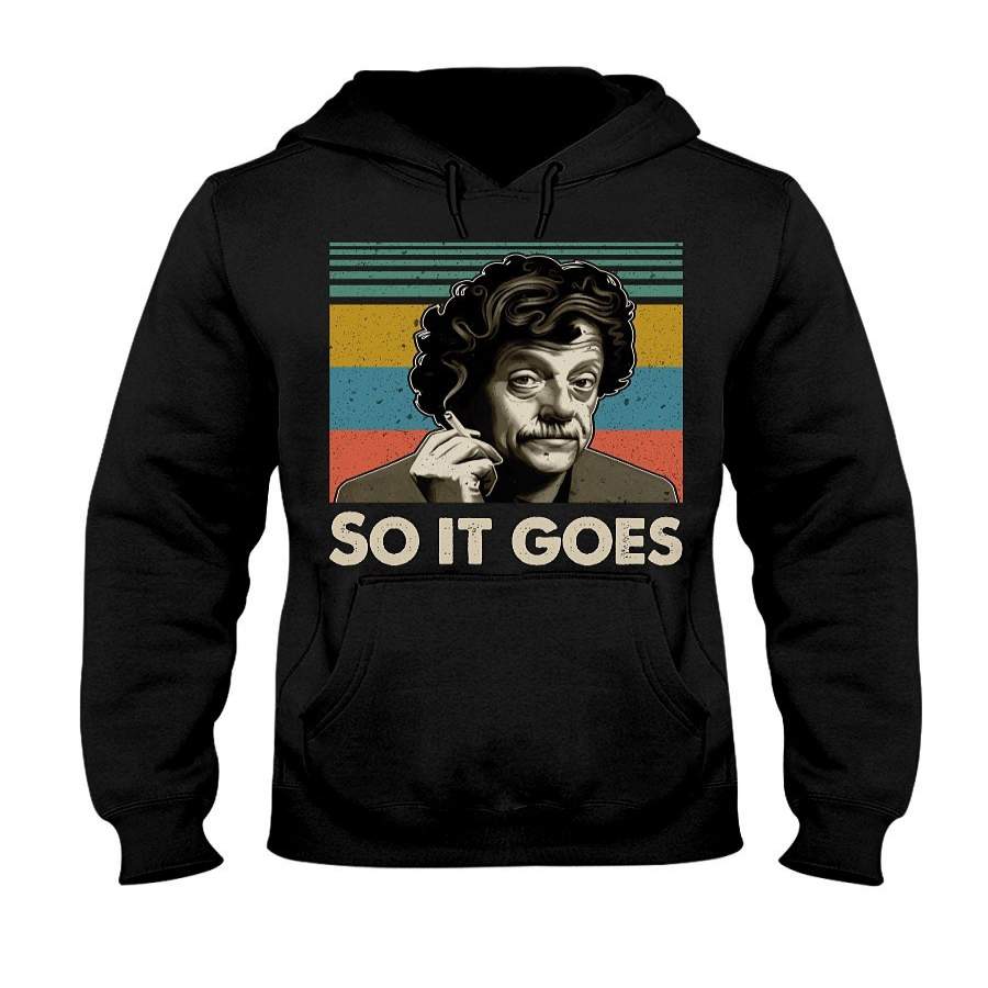 Kurt Vonnegut So It Goes Hoodie T-Shirt