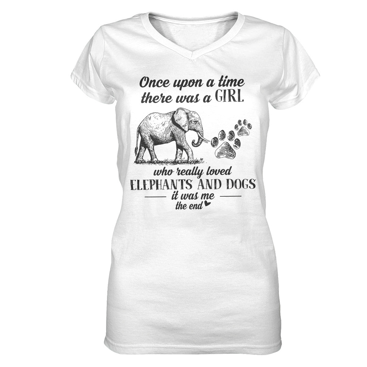 Elephant Lovers Shirt 06 Ez01 1009 Women V-Neck T-Shirt