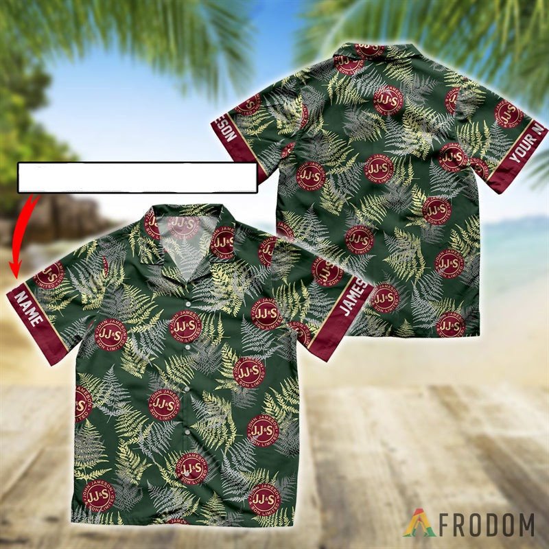 Custom Name Tropical Jameson Hawaii Shirts For Men And Women Ha51023