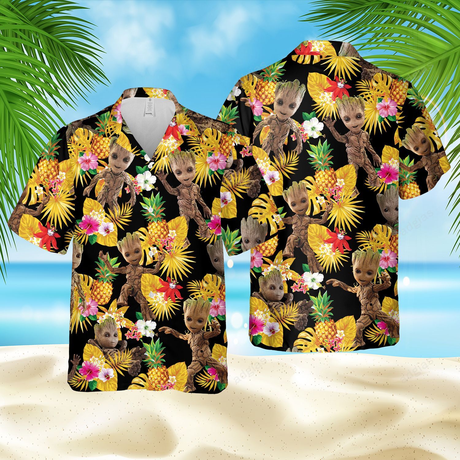 Tropical Summer Beach Hawaii Shirt Ha96209