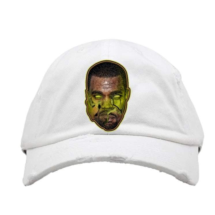 Yeezy 350 V2 “Marsh” White Hat (Broken Mind )