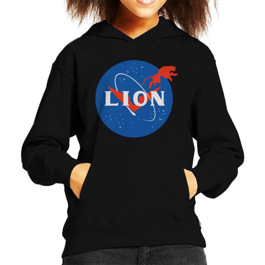 Voltron X Paladin Aeronautics Lion Nasa Logo Kid’s Hooded Sweatshirt