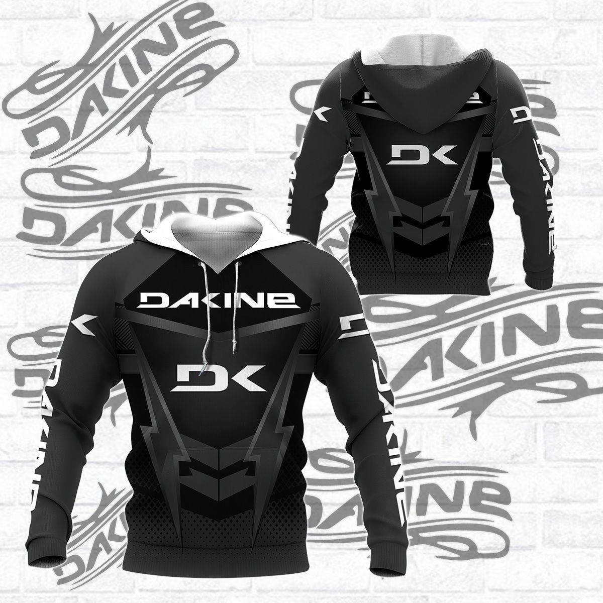 3D All Over Printed Dakine TNC-HL Shirts Ver1 (Black)