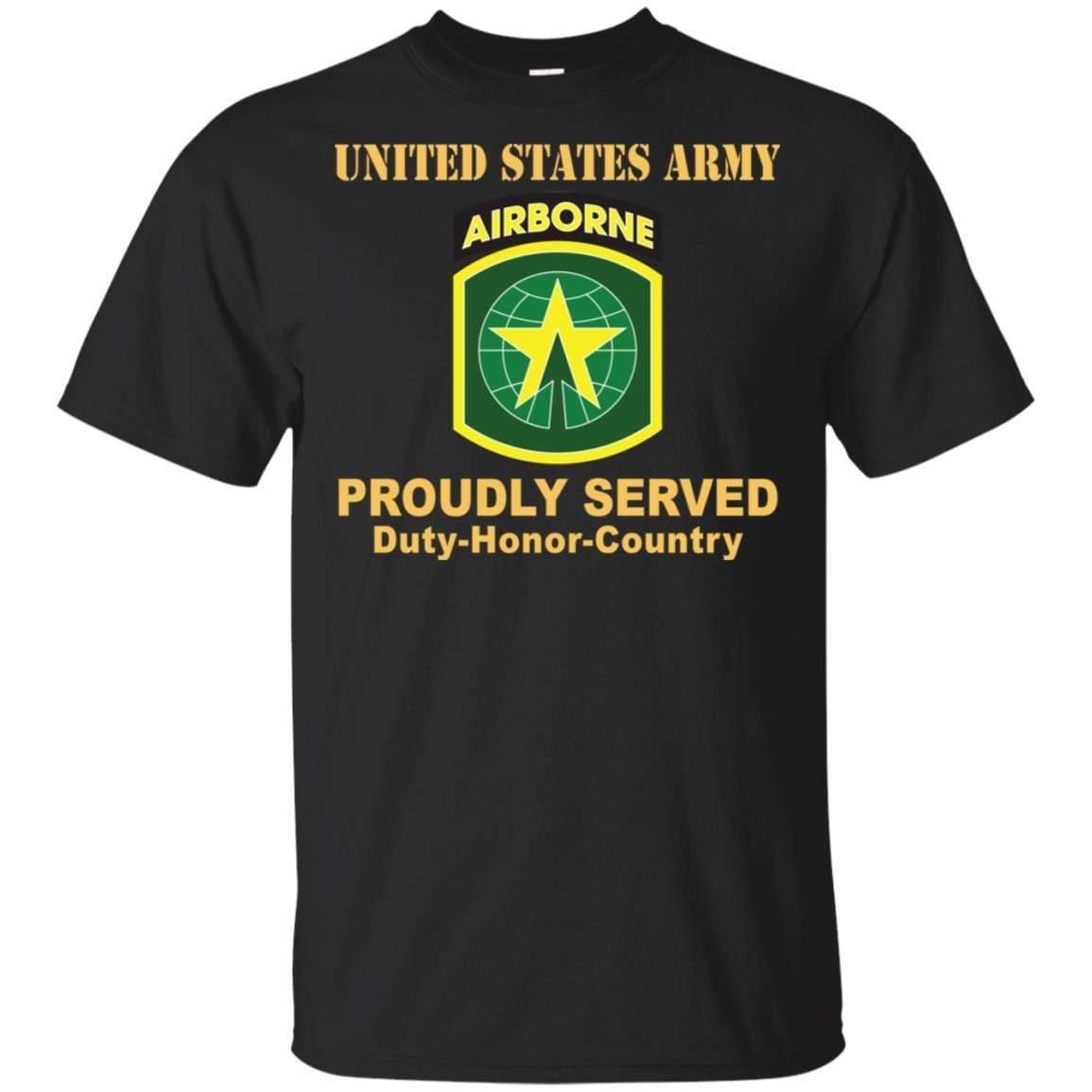 US ARMY 16TH MILITARY POLICE BRIGADE- Proudly Served T-Shirt On Front ...