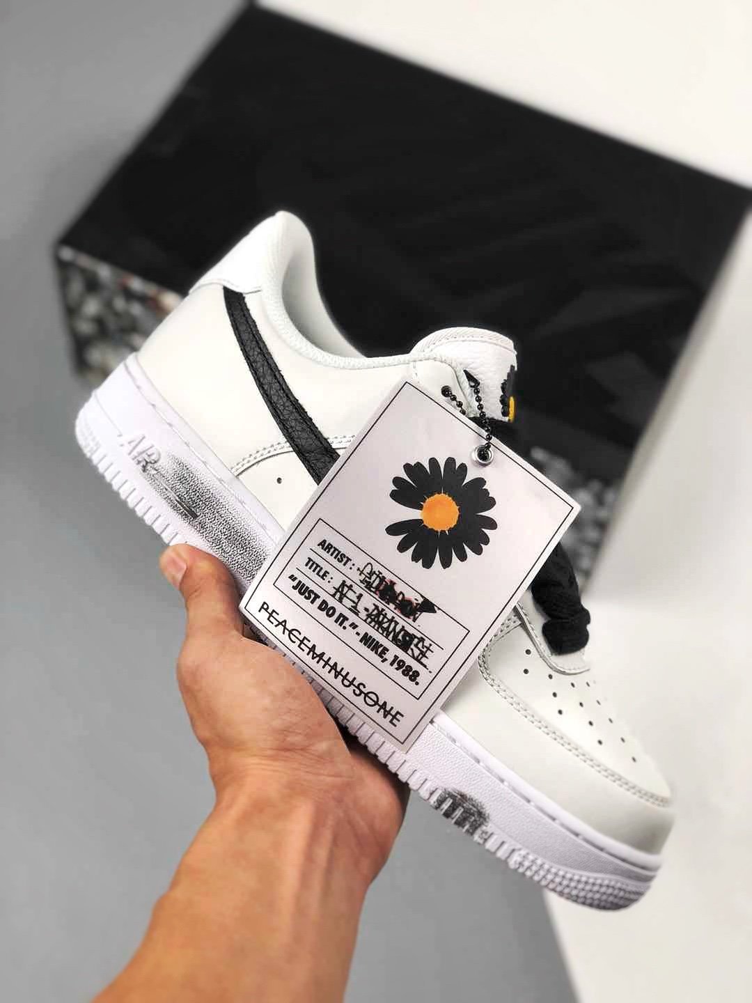 PEACEMINUSONE x Nike Air Force 1 Para-Noise 2.0 WhiteBlack-White 5338915