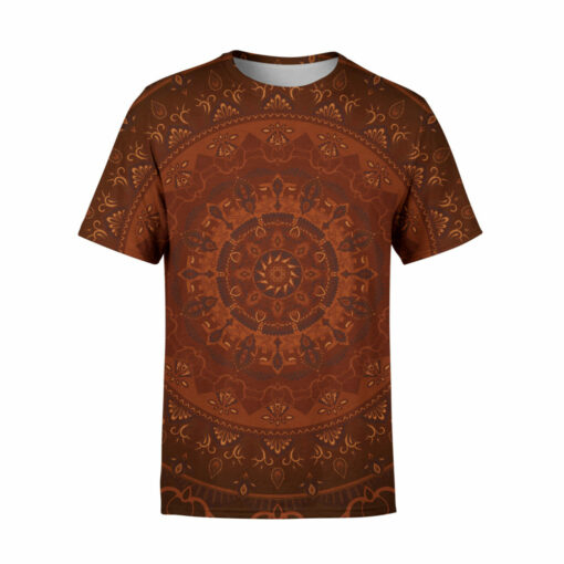 Big Elephants Mandala – Warm T-Shirt