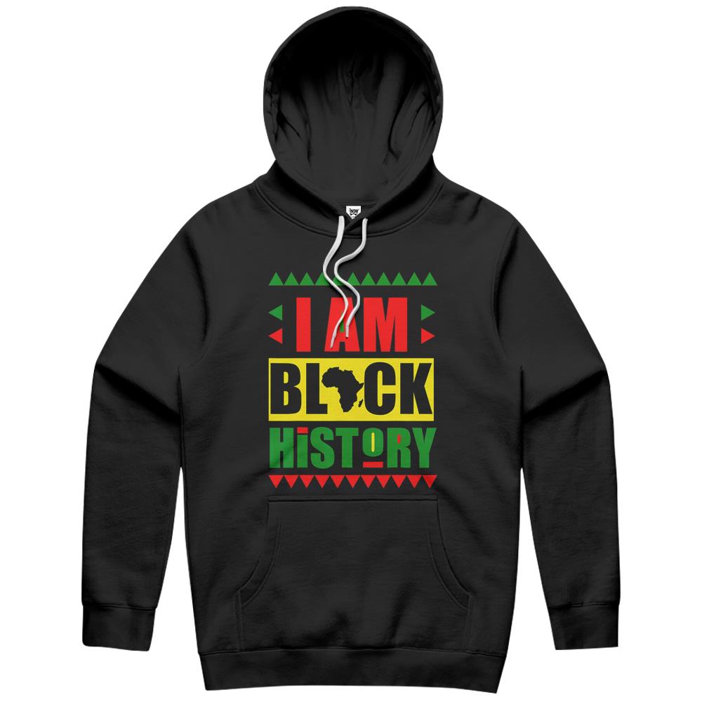 Teach I Am Black History Month Kids Proud African Pride Hoodie