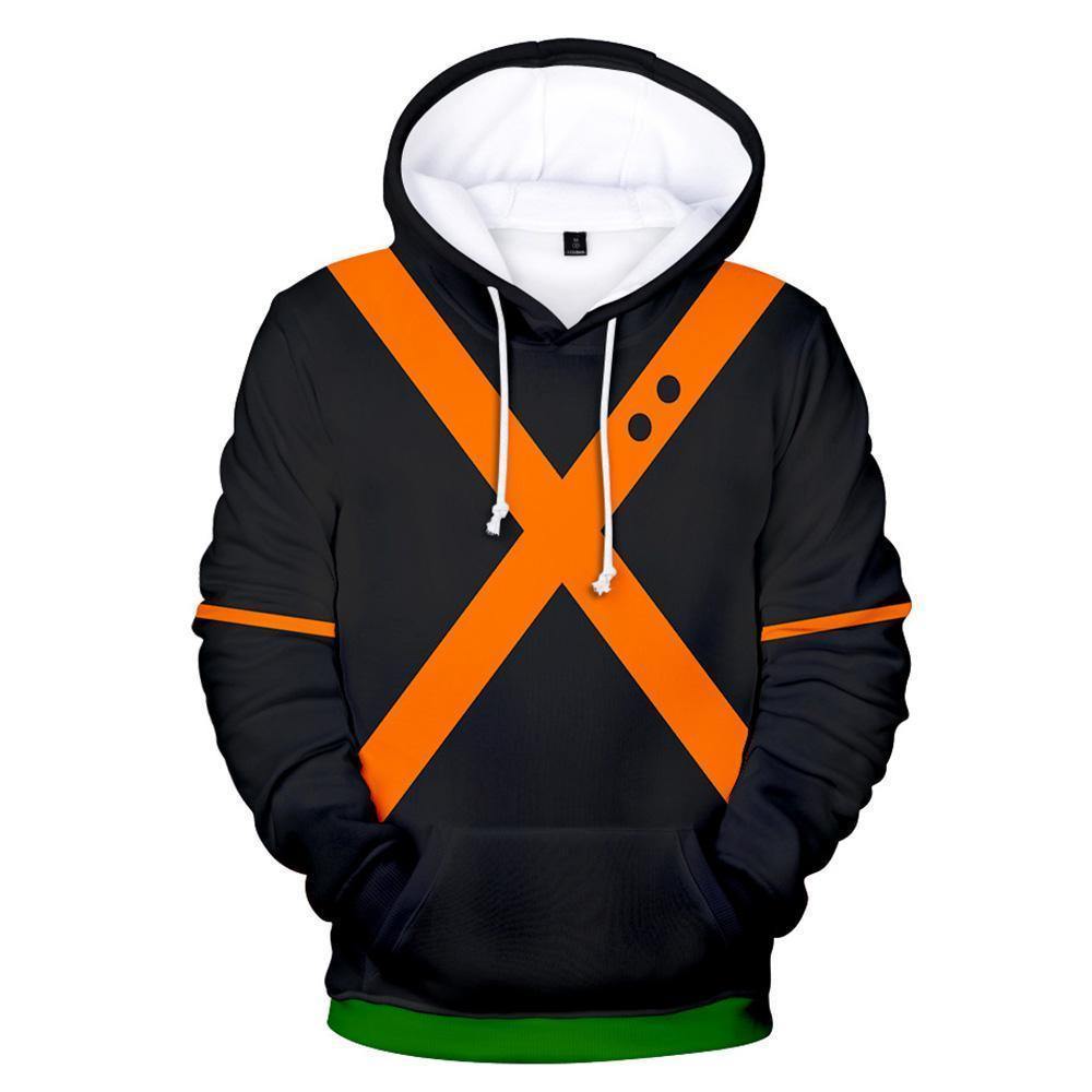 Boku No Hero Academia My Hero Academia Katsuki Bakugo Hoodies Cosplay Costume Training Jacket