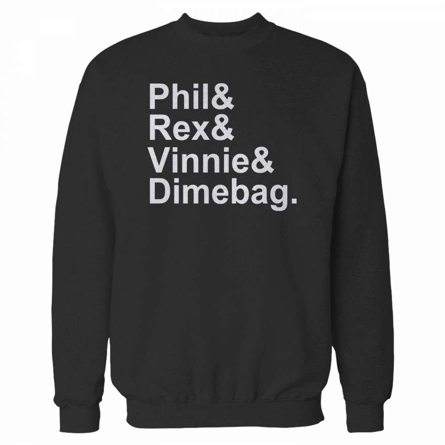 Pantera Names Dimebag Darrell Sweatshirt