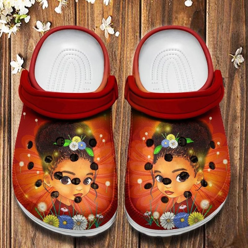 Baby Cute Black Girl Outdoor Shoes For Little Daughter – Little Afro Baby Shoes Birthday Gift For Women Girl