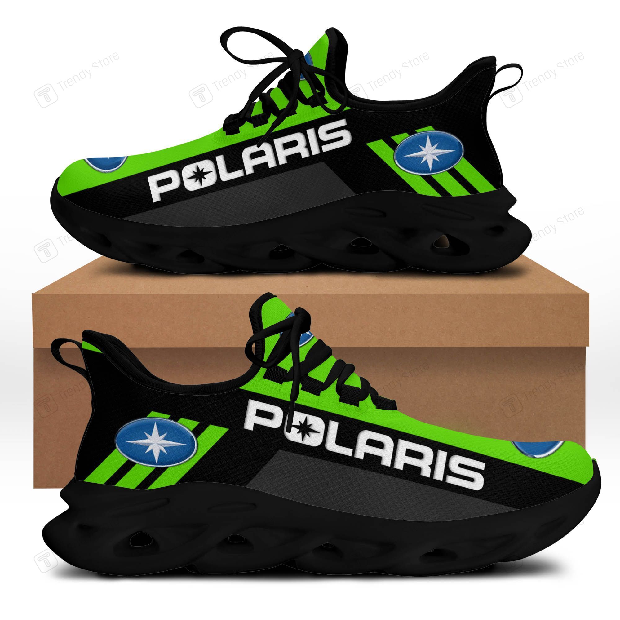 Polaris Bs Running Shoes Ver 2 (Green)