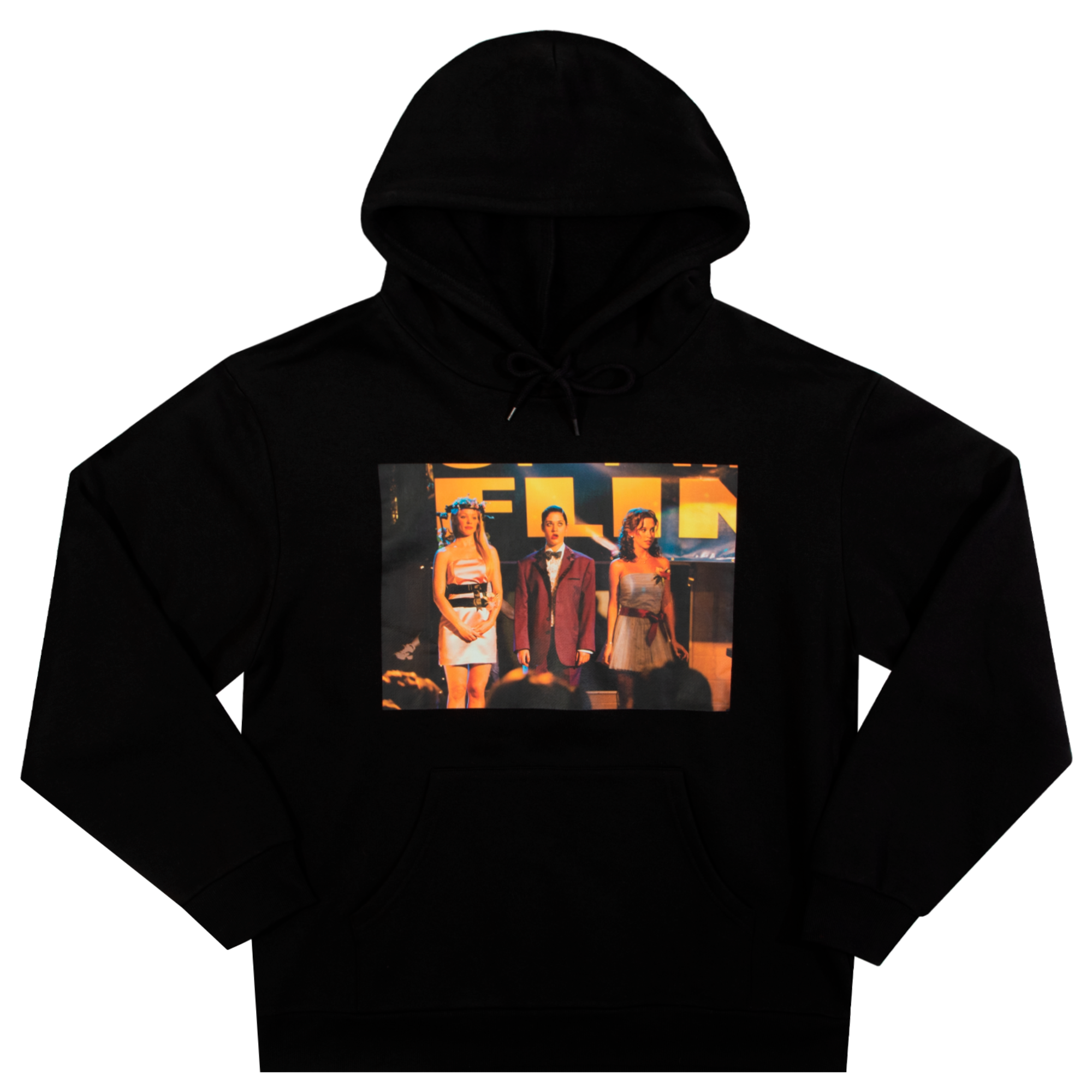 Spring Fling Black Hoodie