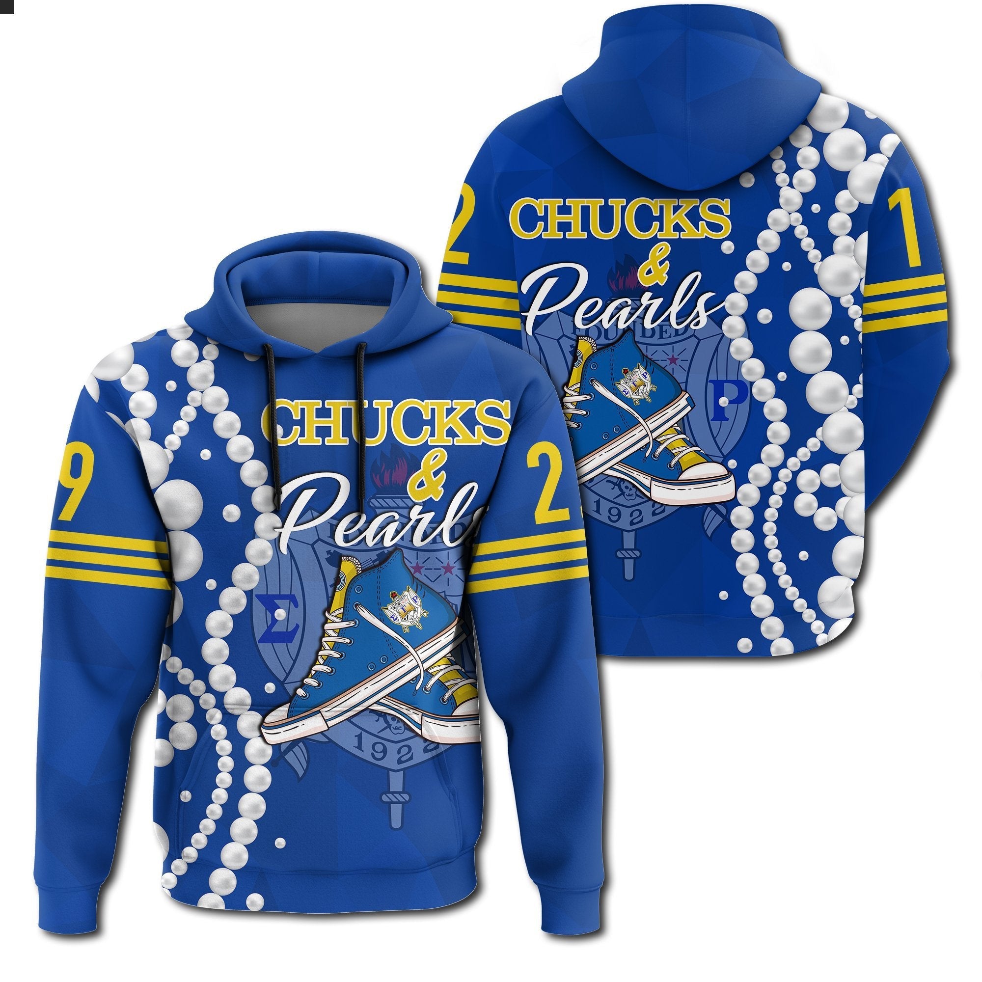 Sorority Hoodie – Sigma Gamma Rho K.H Pearls Hoodie