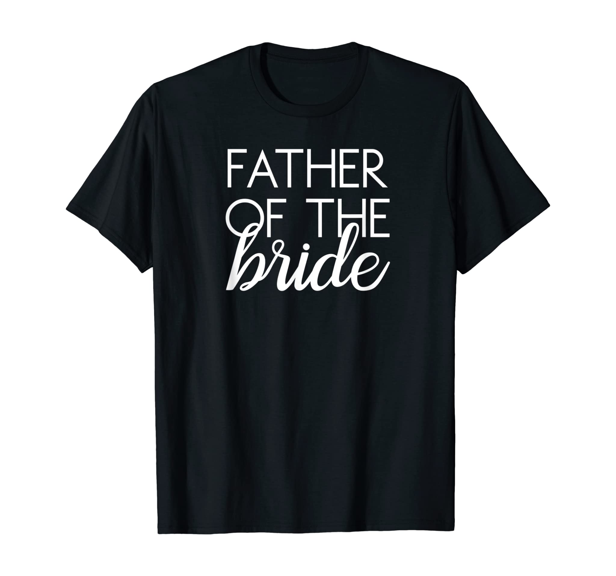 Father Of The Bride Matching Family Wedding Bridal Party Tee