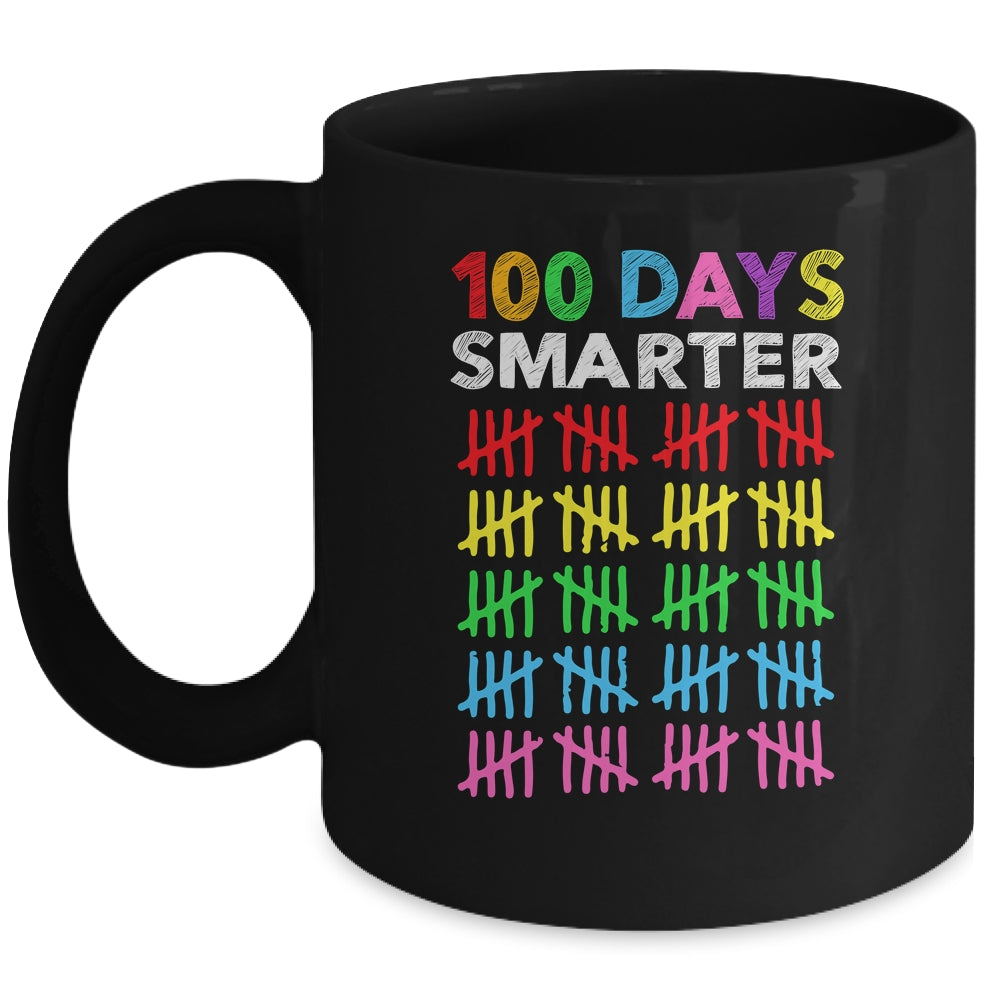 100 Days Smarter Happy 100Th Day Of School Student Teacher Mug