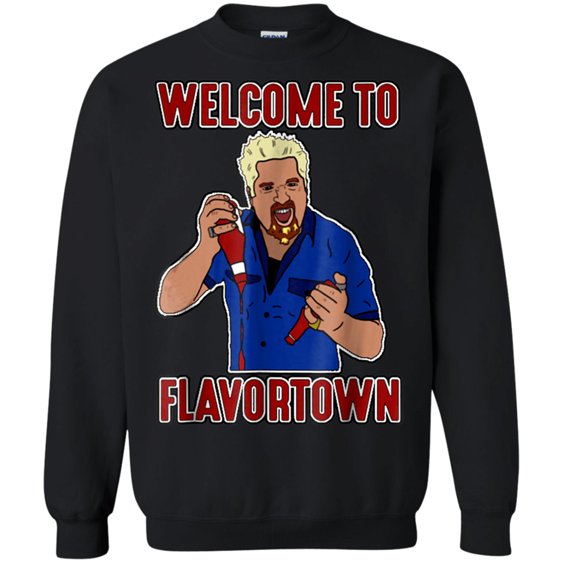 welcome to flavortown sweatshirt