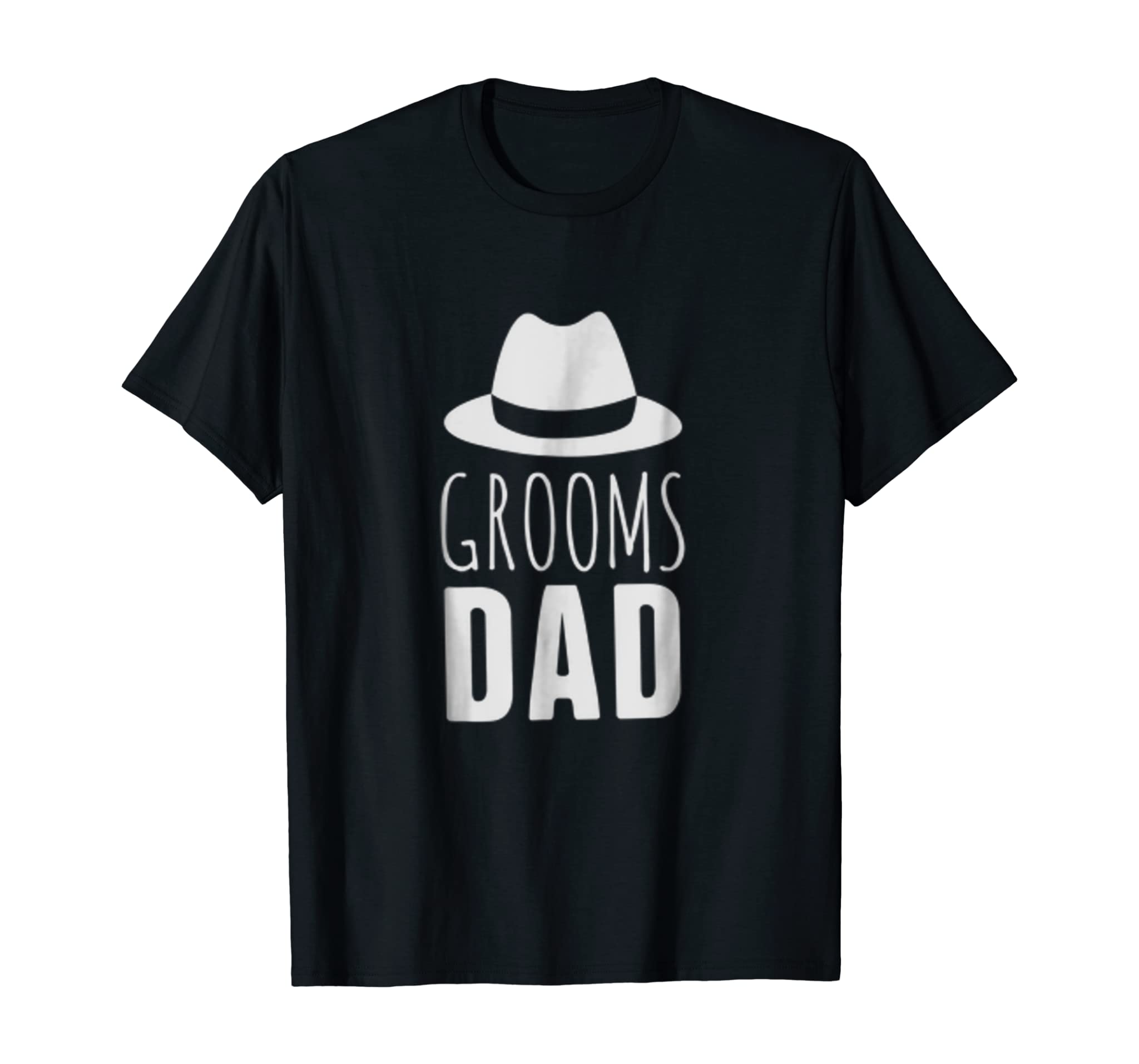 Mens Groom’s Dad T-Shirt Father of the Groom Wedding Tee