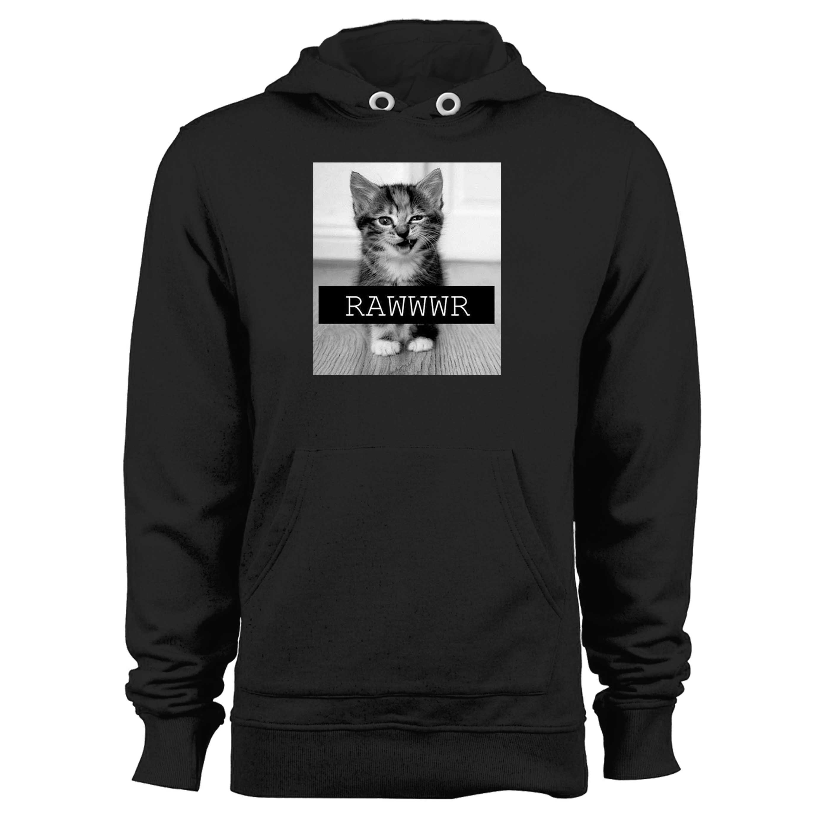 Cat Kitten Kitty Rawwwr Unisex Hoodie