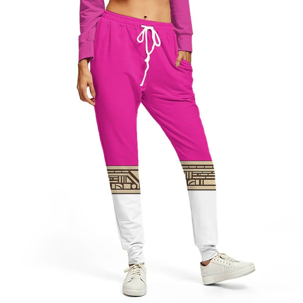 3D Power Rangers Zeo Pink Custom Sweatpants