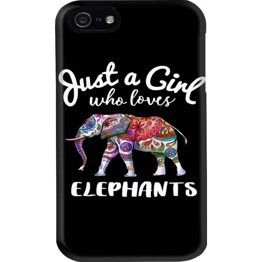 Just A Girl Who Loves Elephant 2020 Trending Phone case