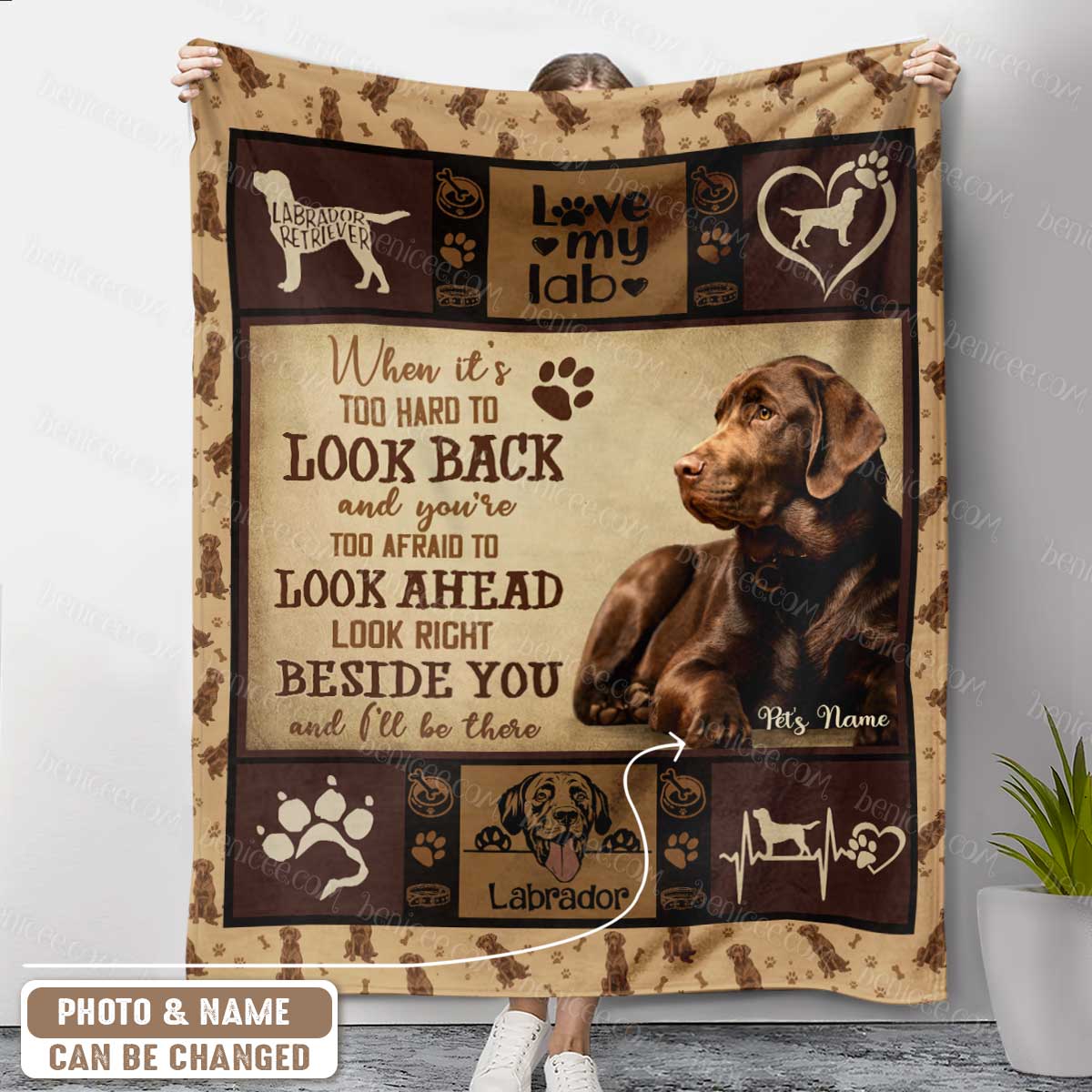 Best Personalized Pet Blanket When It’S Too Hard To Look Back