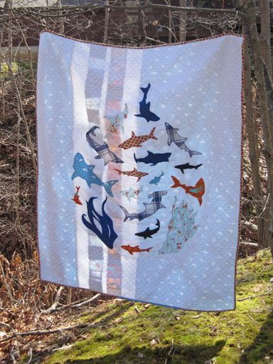 Shark Cla280670 Quilt Blanket