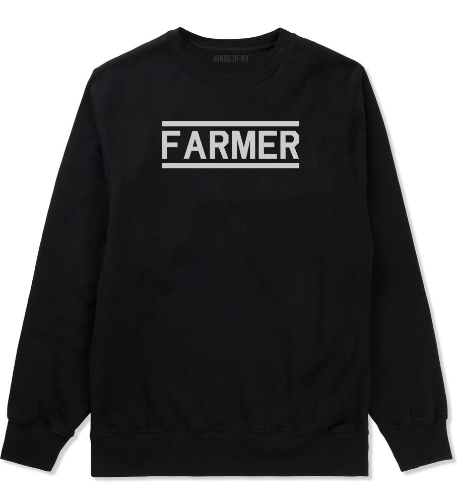 Farmer Farm Mens Crewneck Sweatshirt