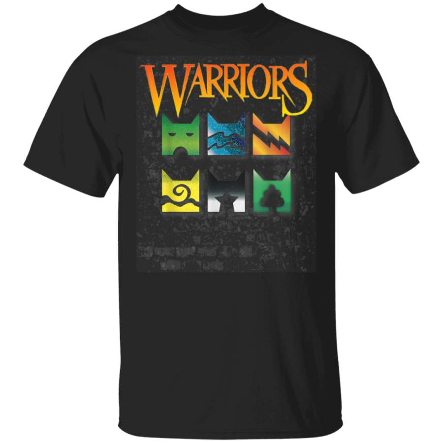 Warrior Cats Clan Icons T-Shirt – boy and girls book readers